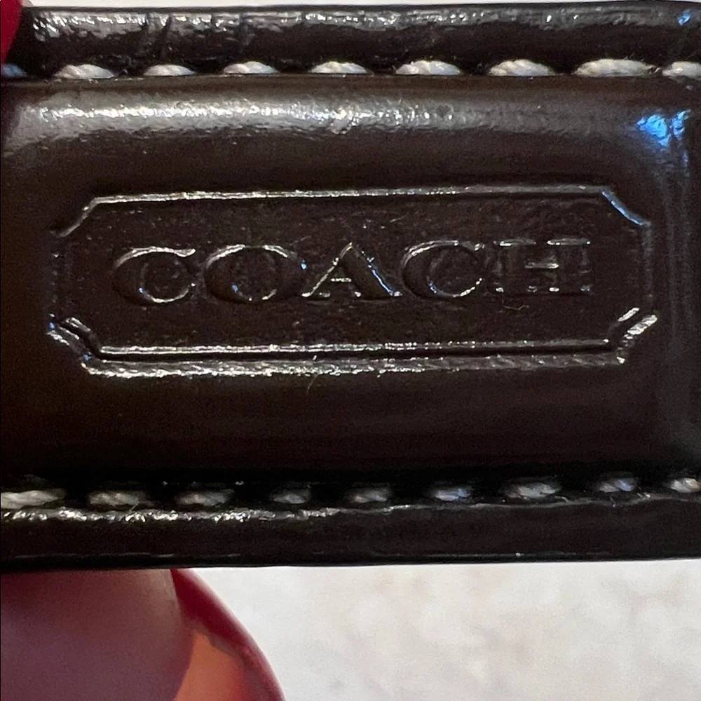 Coach Leather Hangtag - Picture 2 of 4